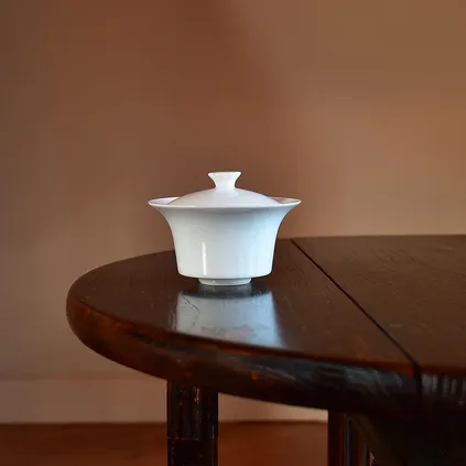  |四方如意盖碗家用功夫茶具泡茶器单个大号带盖茶碗茶杯